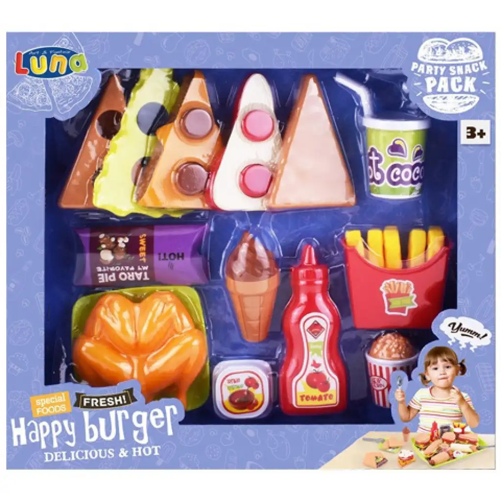 Happy Burger 21db-os ételszett kép 1