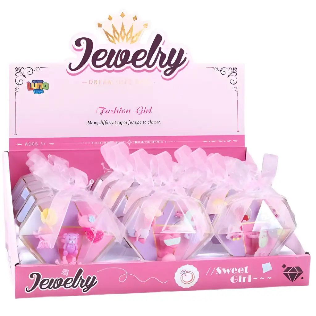 Krúžkovací sada v rôznych variantoch v diamantovom boxe 1ks kép 2