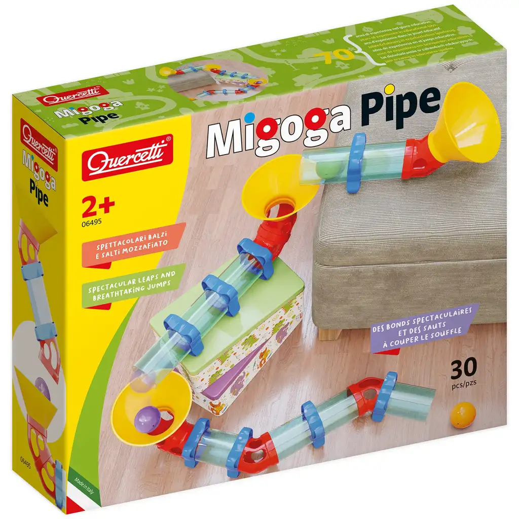 Quercetti: Migoga Pipe mramorová dráha