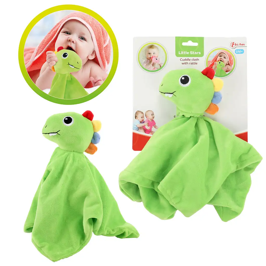 Little Stars: Plyšová deka s dinosaurami