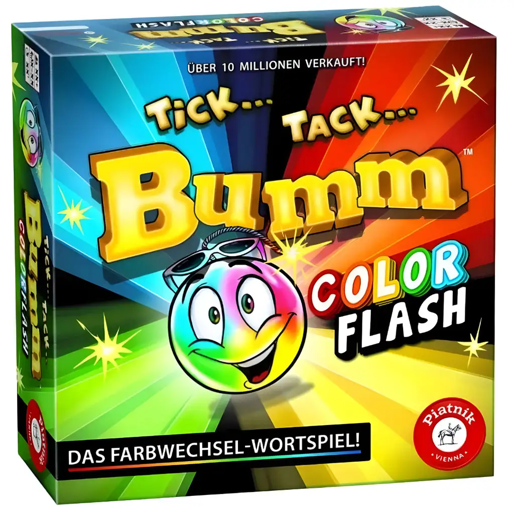 Tick Tack Bum Color Flash spoločenská hra - Piatnik