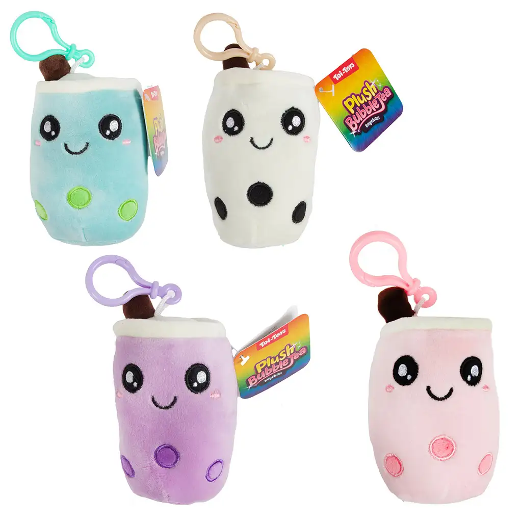 Plyšový prívesok na kľúče Bubble Tea v rôznych variantoch 1ks kép 2