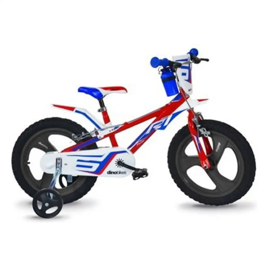Mountain Bike R1 piros-kék gyerek bicikli 14-es méretben - Dino Bikes kerékpár kép 1