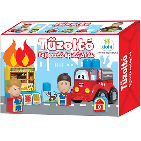 Požiarnik, stavebná hra na rozvoj zručností