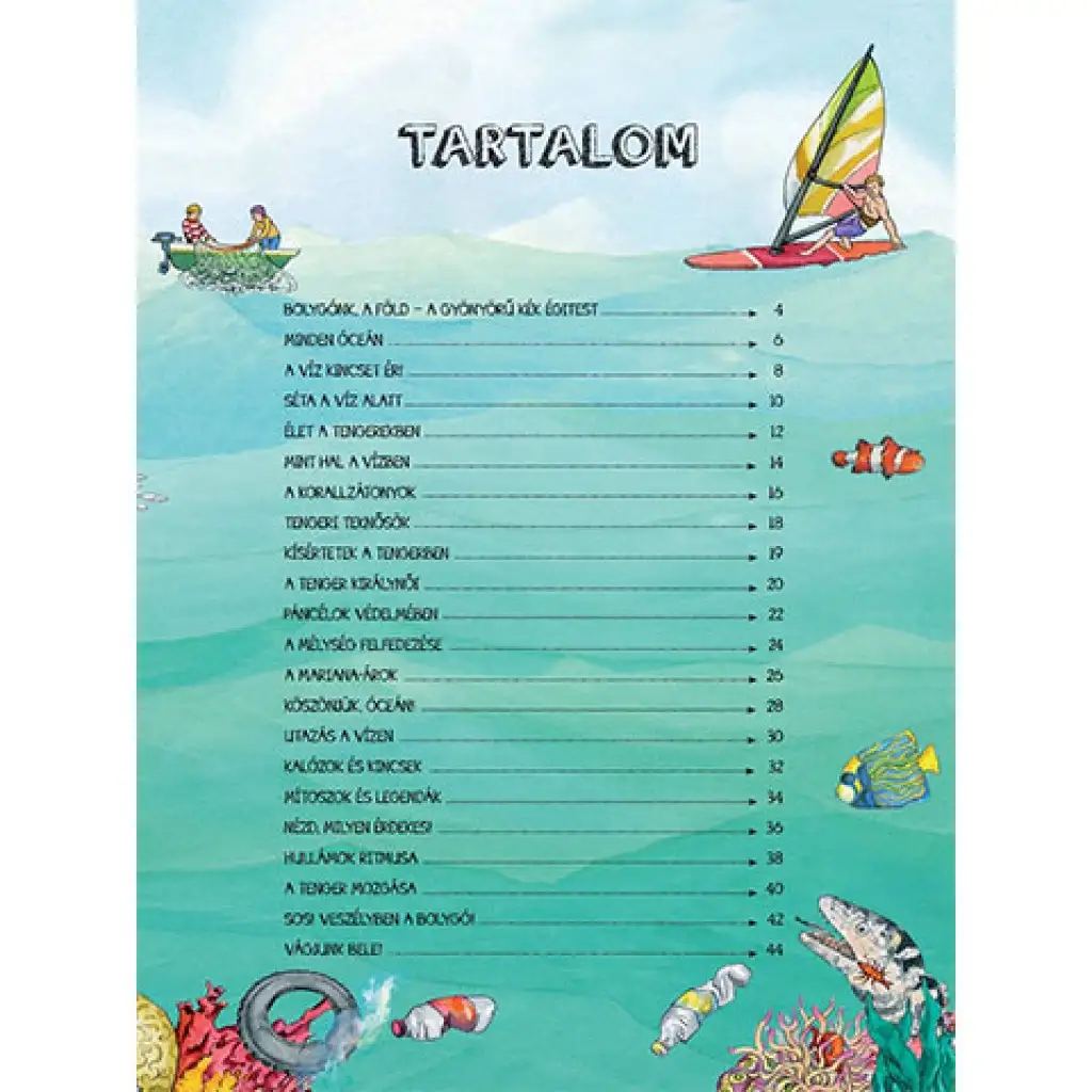 Zábavná veda - Populárno-náučná kniha o moriach a oceánoch kép 3