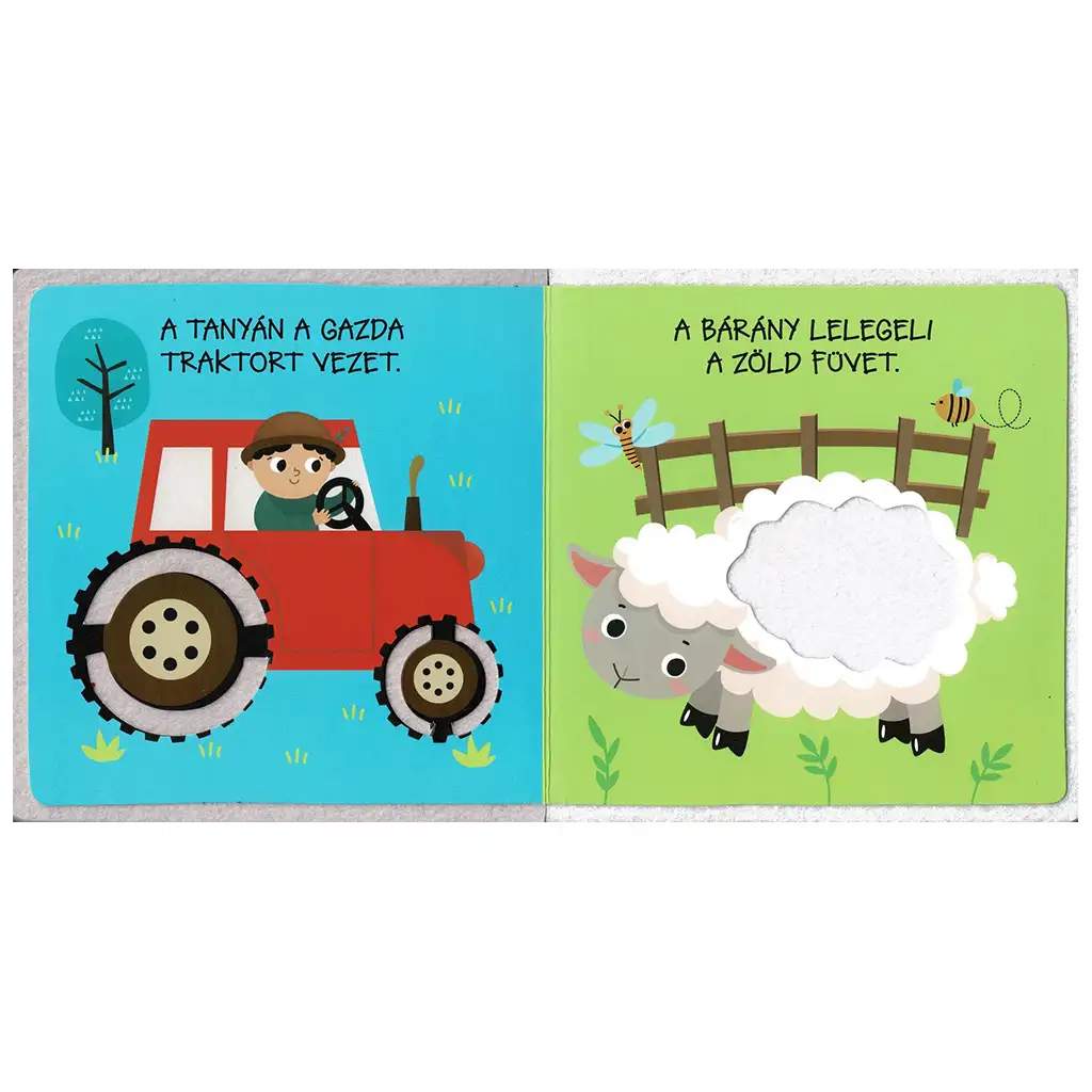 Dotkni sa! Na farme - kniha pre bábätká kép 2