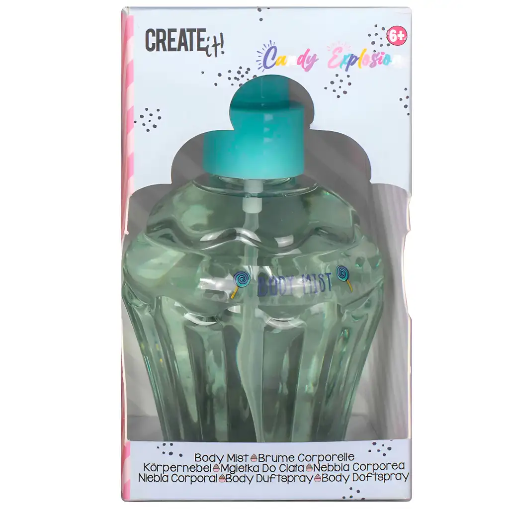 Canenco: Create It! Candy Explosion Eper-vanília illatú testpermet kép 1