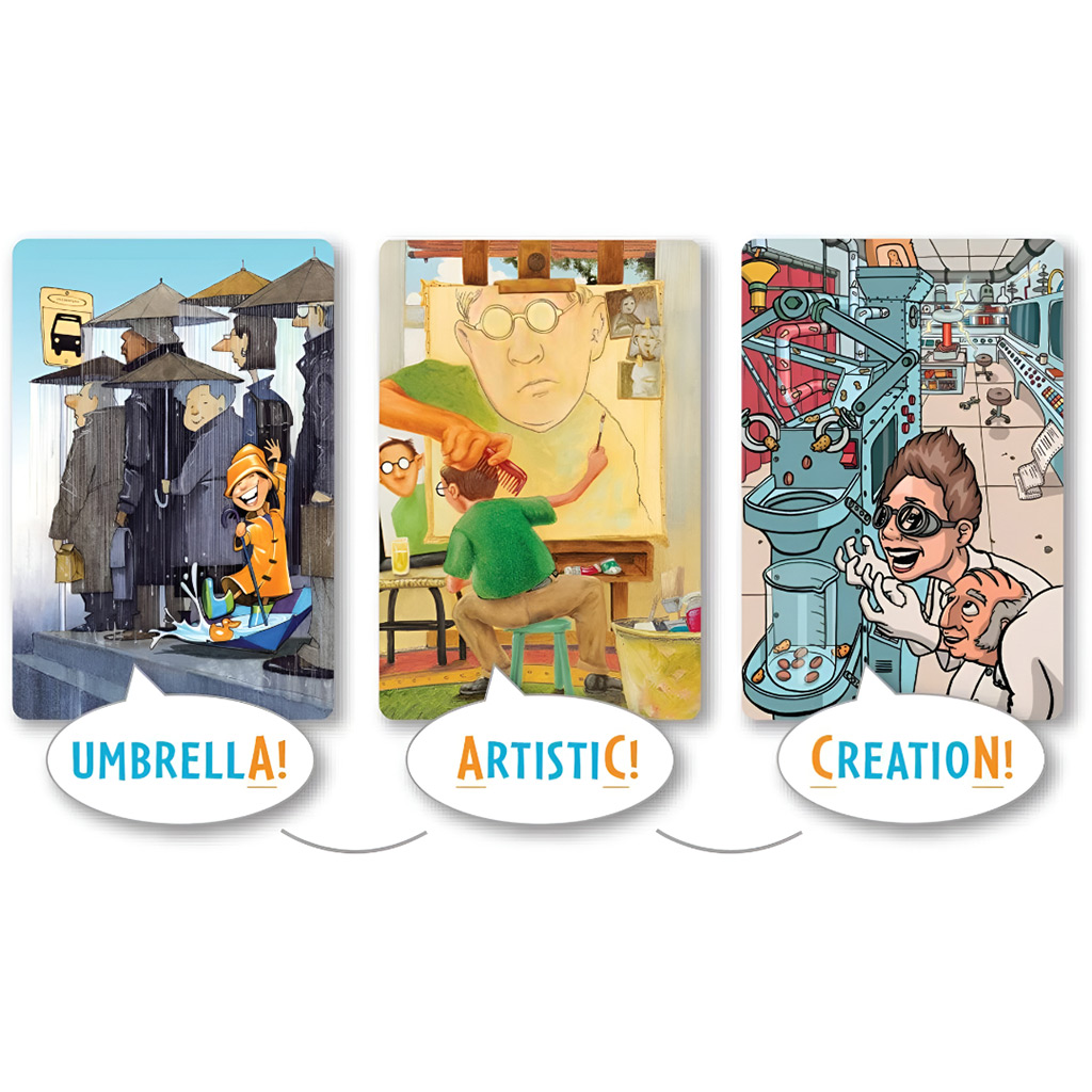 Thinkfun: Last Letter - Spoločenská hra reťazec slov posledného písmena kép 2