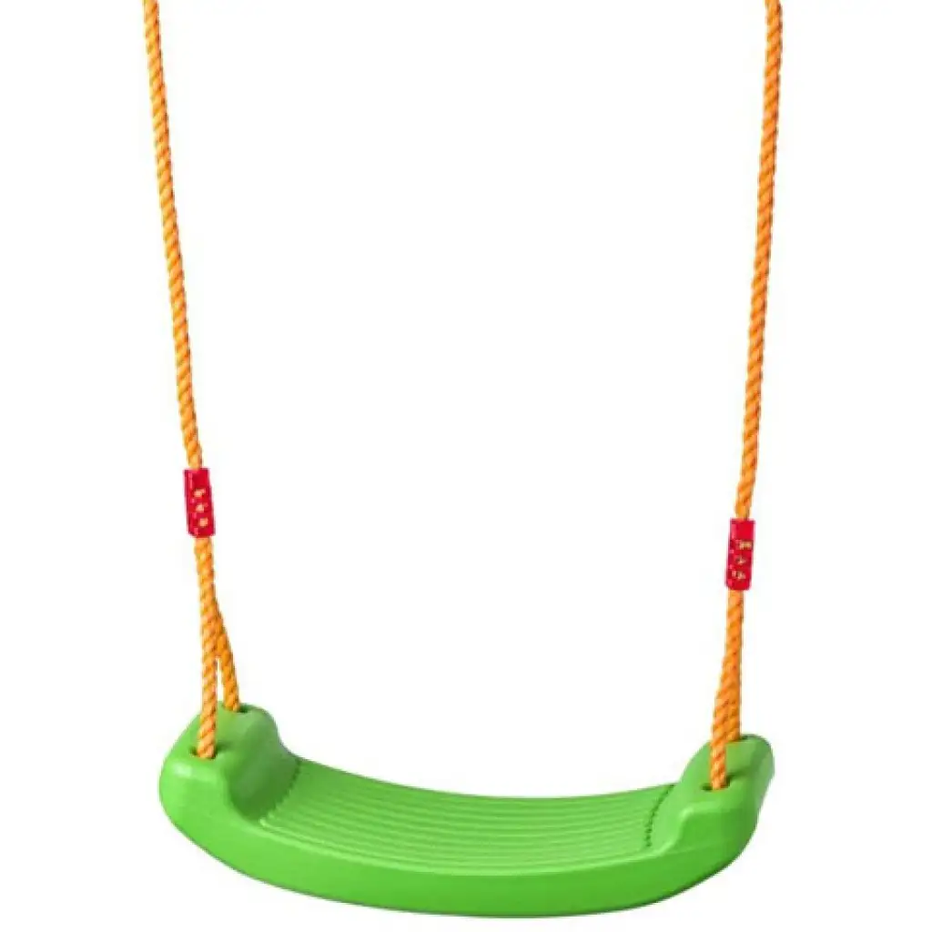 Plastová hojdačka v zelenej farbe - Woodyland