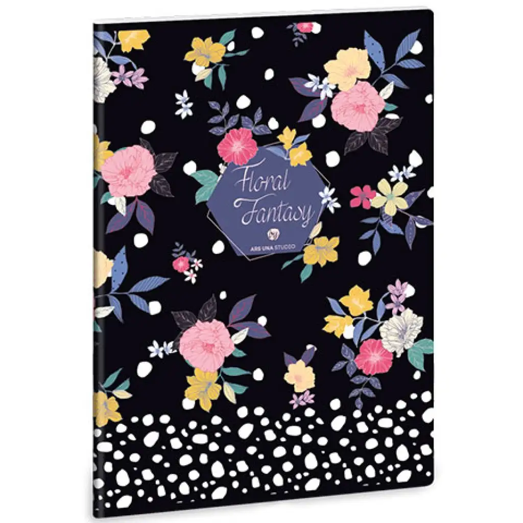 Floral Prism négyzethálós füzet A/4 kép 1