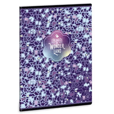 Ars Una: Wonderland Ghost Blue vonalas füzet A/5 40lapos kép 1