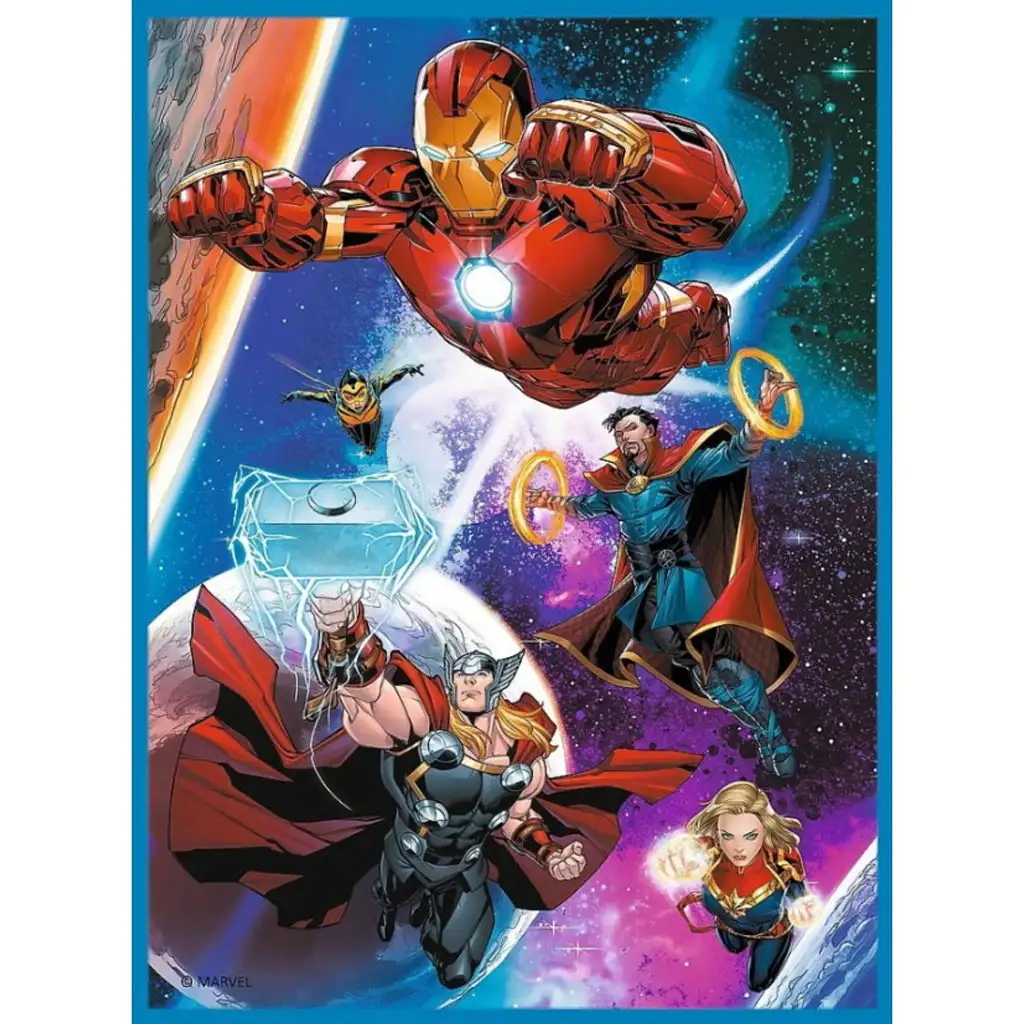 Marvel: Avengers puzzle a pamäťová karta 2 v 1 sada - Trefl kép 3