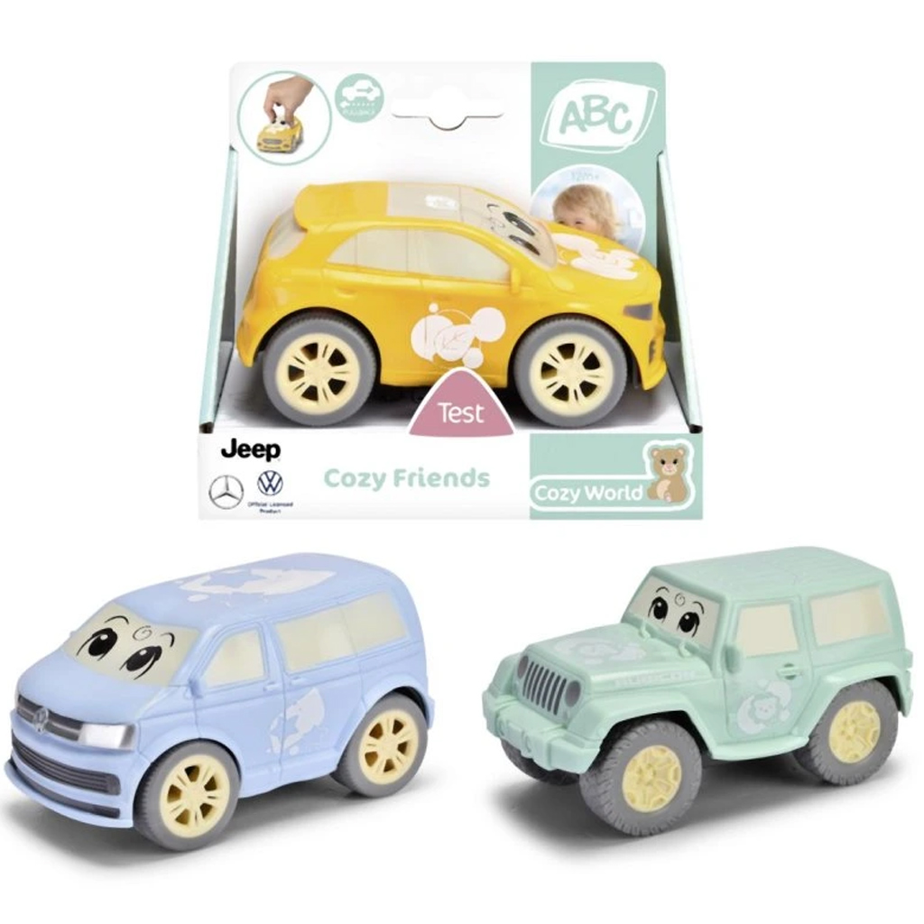 ABC Cozy Friends vozidlá, rôzne druhy, 1 ks – Simba Toys