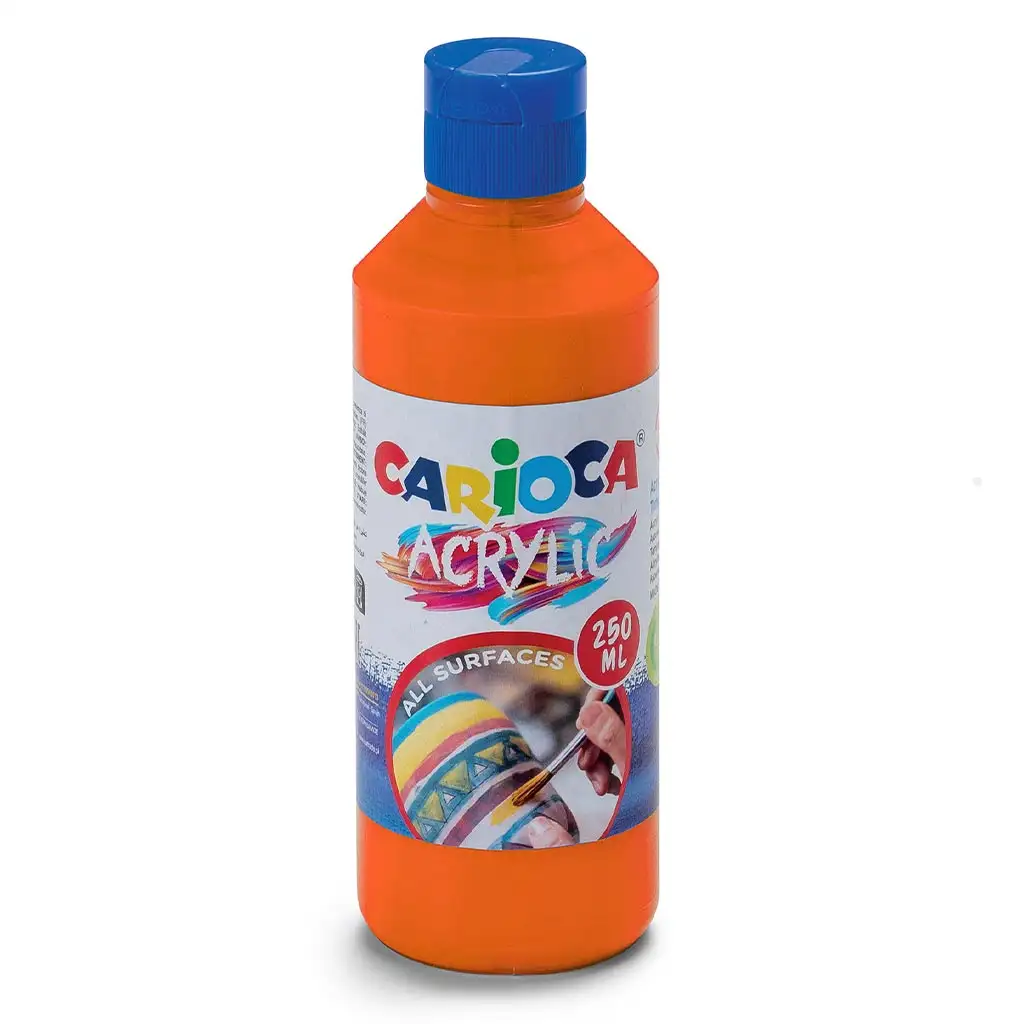 Acrylic 250ml akrylová farba oranžová - Carioca