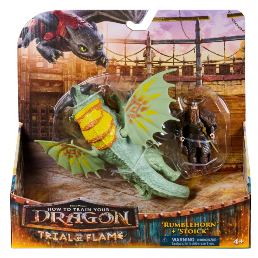 Ako si vycvičiť draka: Bacuľatý drak a Plechová tvár – sada figúrok - Spin Master