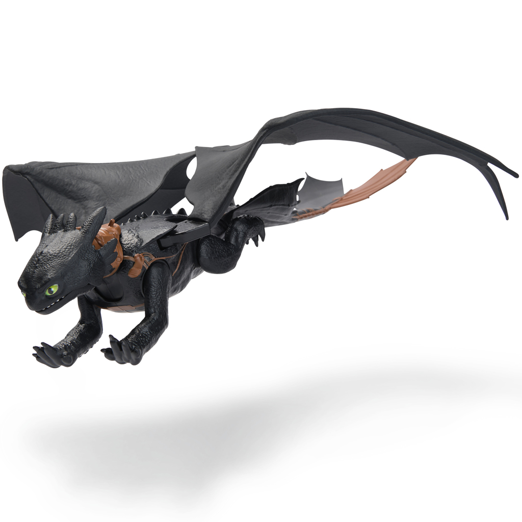 Ako vycvičiť draka: Ultimate Plasma Blast Bezzubý drak figúrka so svetlom a zvukom 38 cm - Spin Master kép 3