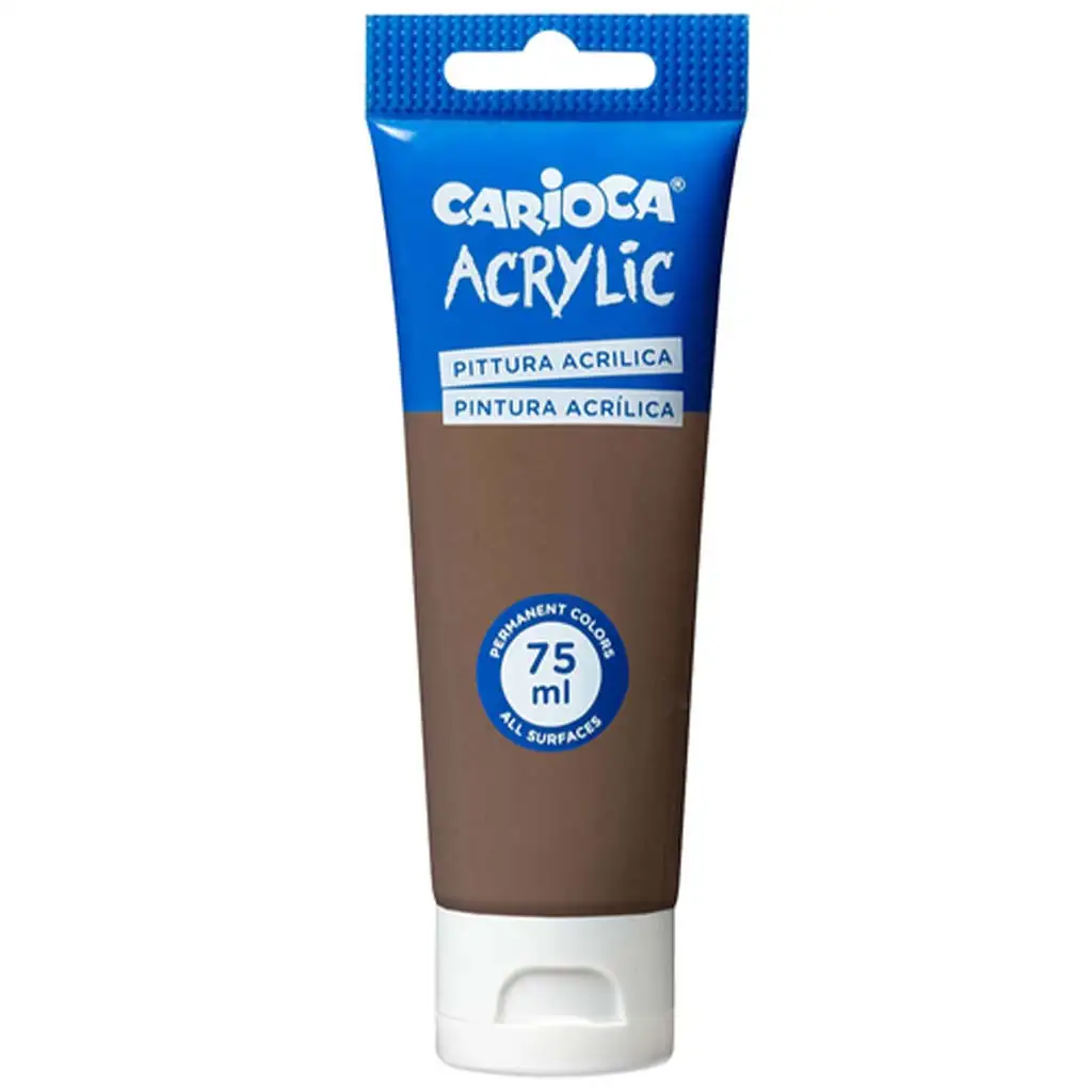 Akrylová farba 75 ml v medenej farbe - Carioca