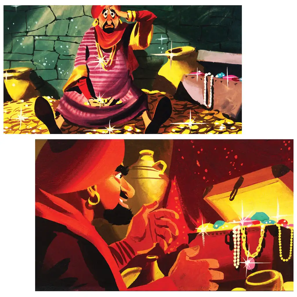 Ali Baba a štyridsať zbojníkov diapozitívny film kép 2