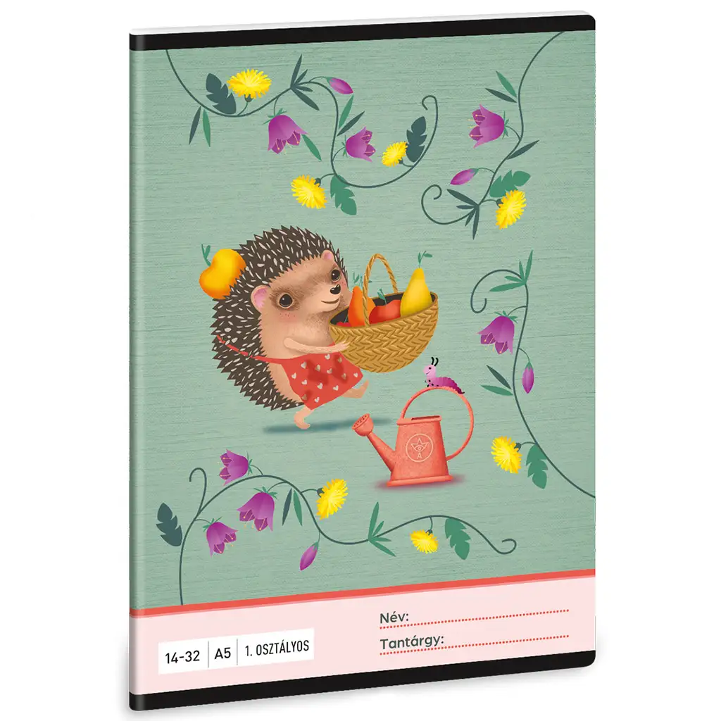 Ars Una: Apple Pie ježkový linajkový zošit pre 1. ročník A/5