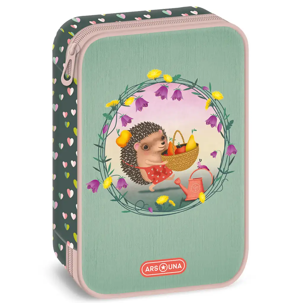 Ars Una: Apple Pie ježkový viacúrovňový peračník 15,5x22,5x4,5cm