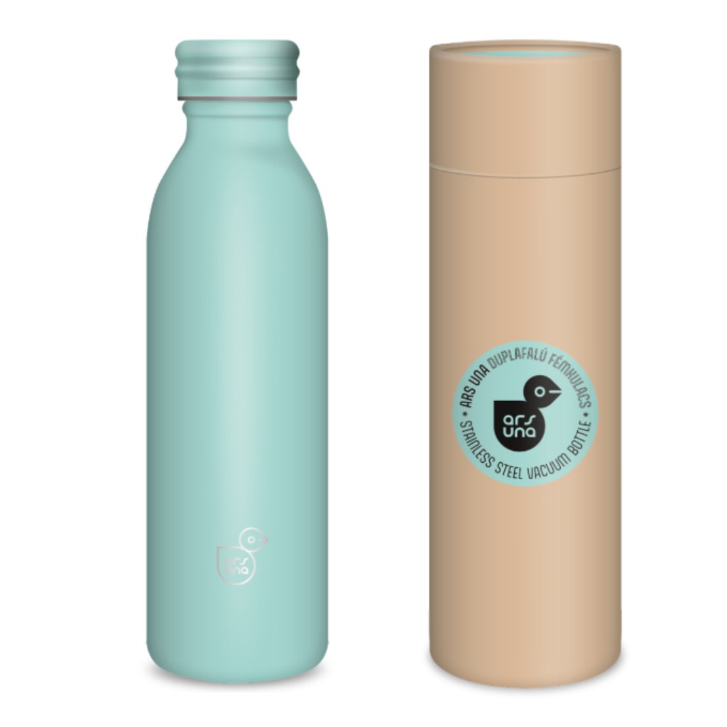 Ars Una Aqua dvojstenná kovová fľaša 600 ml