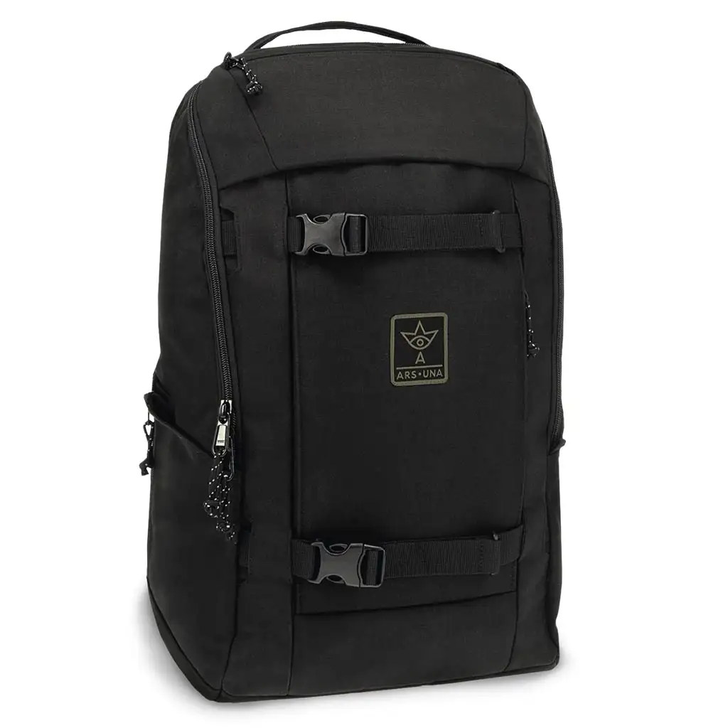 Ars Una: Cordura Black AU-15 školská taška, batoh 28x48x19 cm