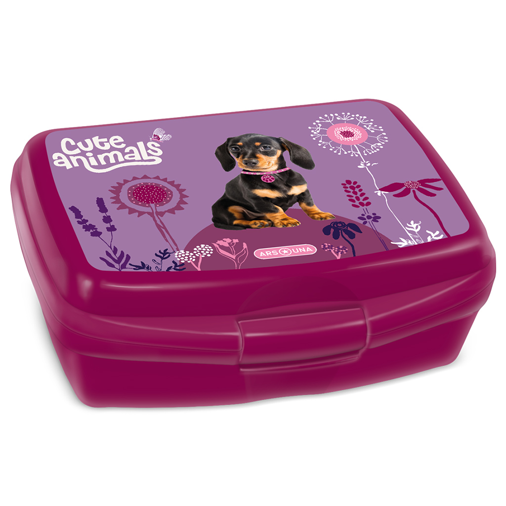 Ars Una: Cute Animals - Šteniatko jazvečíka desiatová krabička