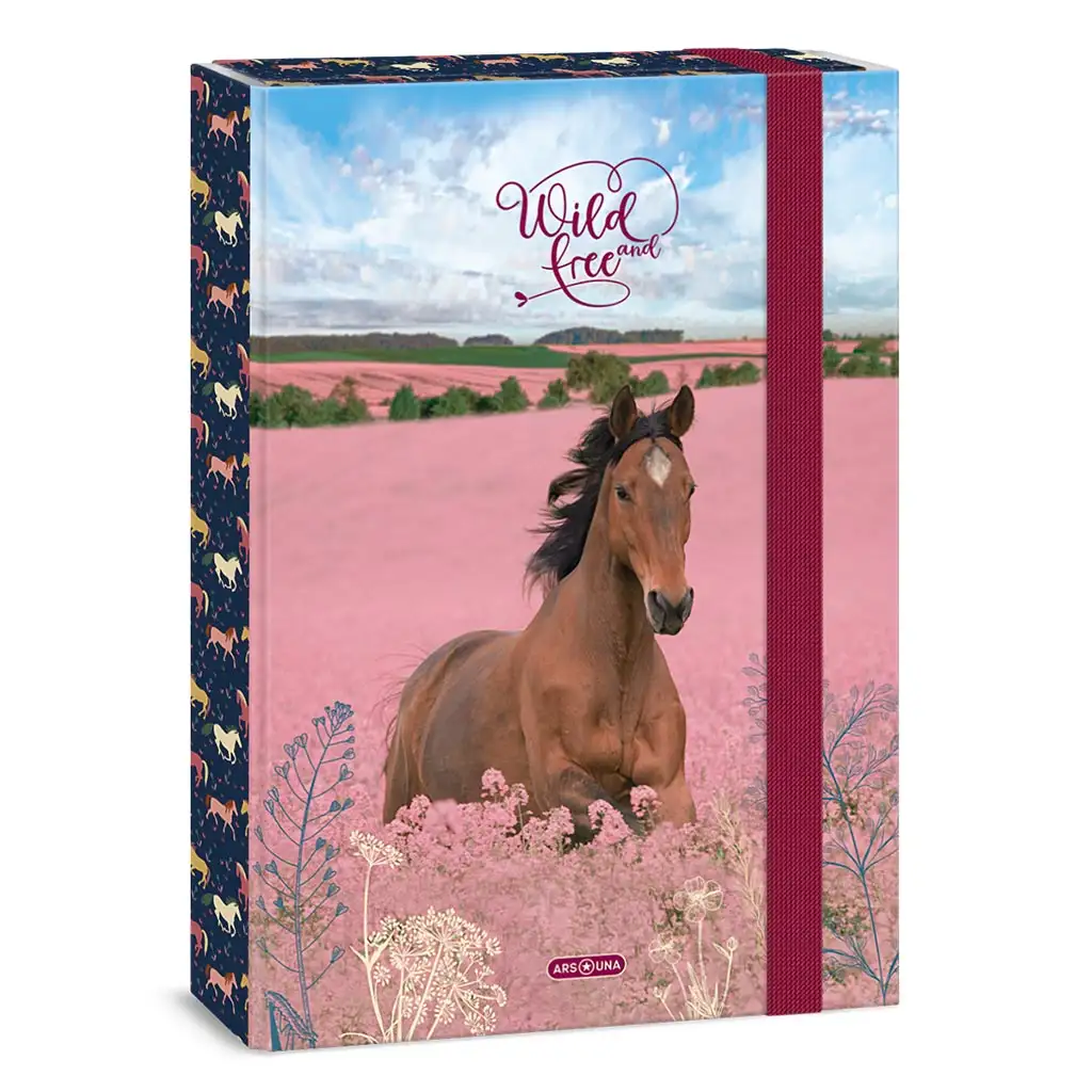 Ars Una: Divoký a slobodný Konský A4 box na zošity