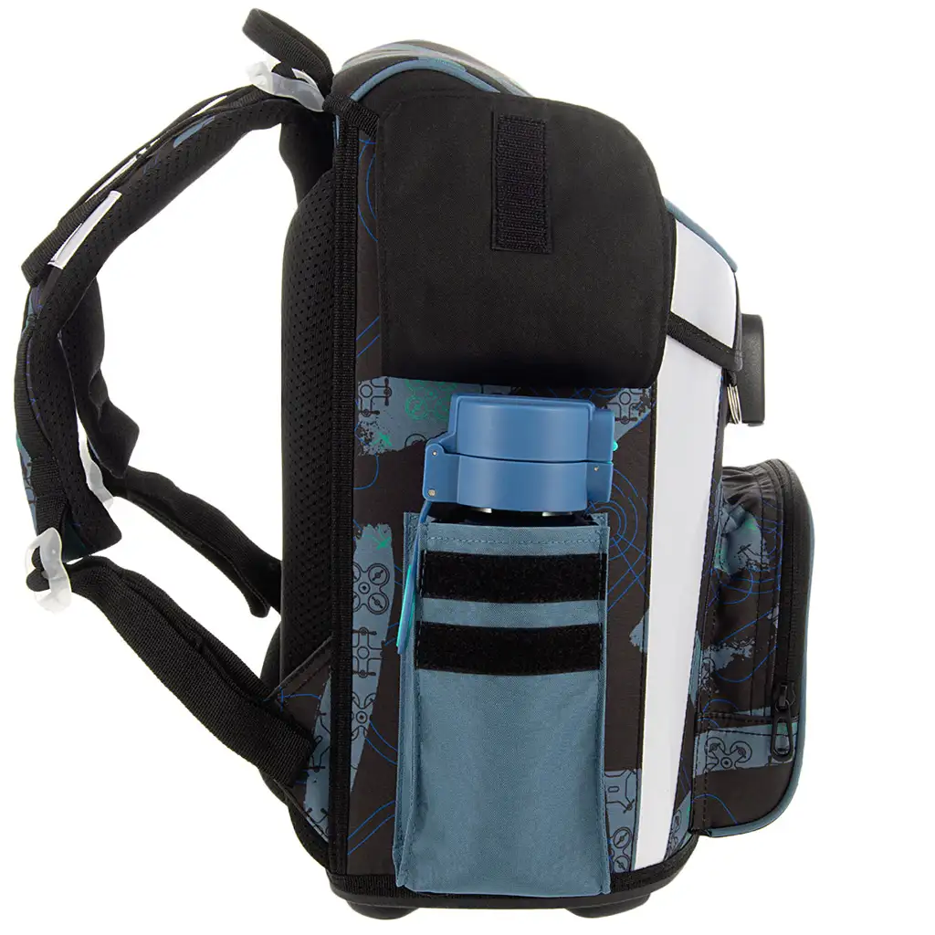 Ars Una: Drone Pro kompaktný ergonomický školský batoh s magnetickým zapínaním, ruksak 33x41x24 cm kép 4