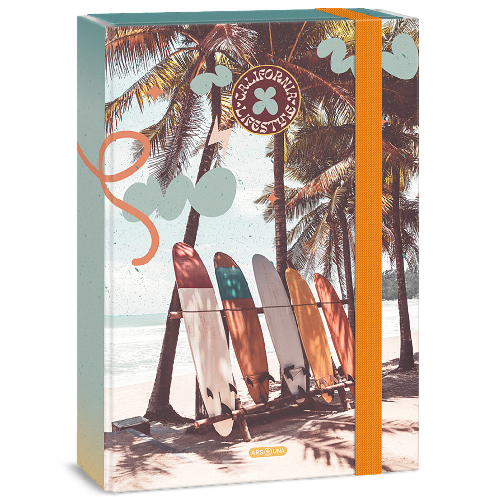 Ars Una: Kalifornský životný štýl A/4 box na zošity