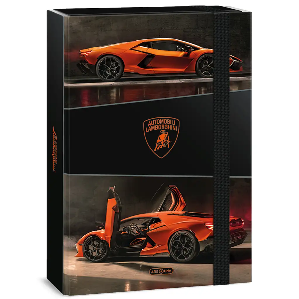 Ars Una Lamborghini gumičkový box na zošity A4
