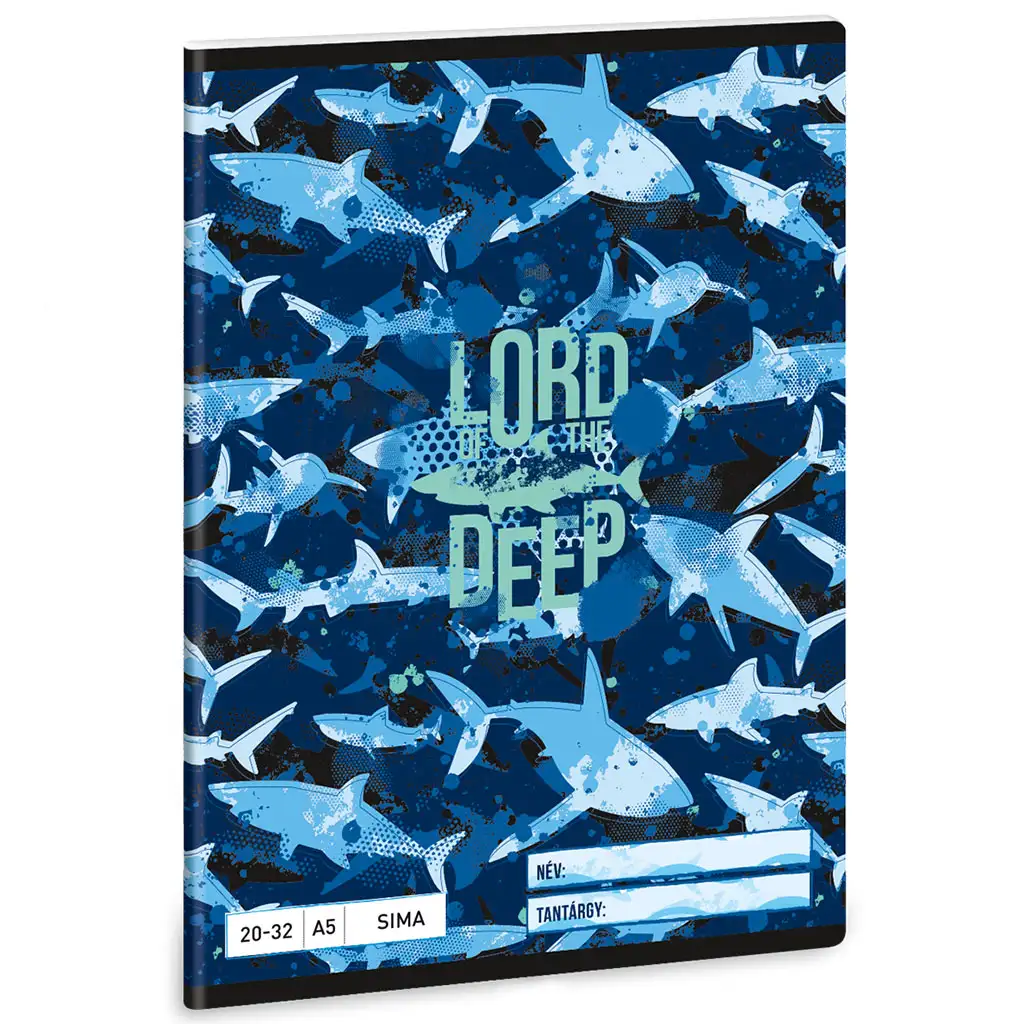 Ars Una: Lord of the Deep žraločí hladký zošit A/5