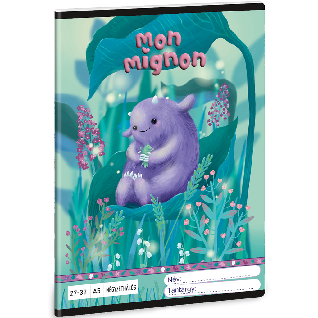 Ars Una: Mon Mignon vzorovaný károvaný zošit A/5 27-32