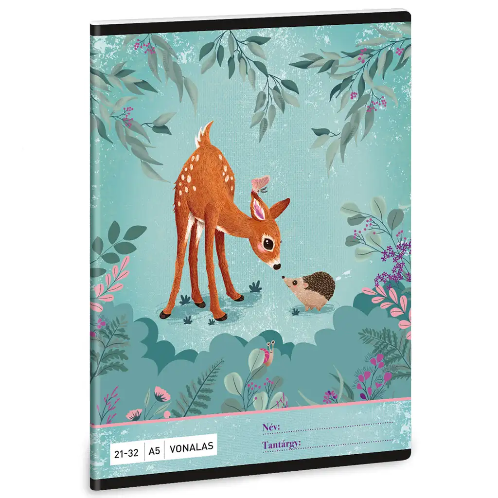 Ars Una: My Secret Garden linajkovaný zošit A/5