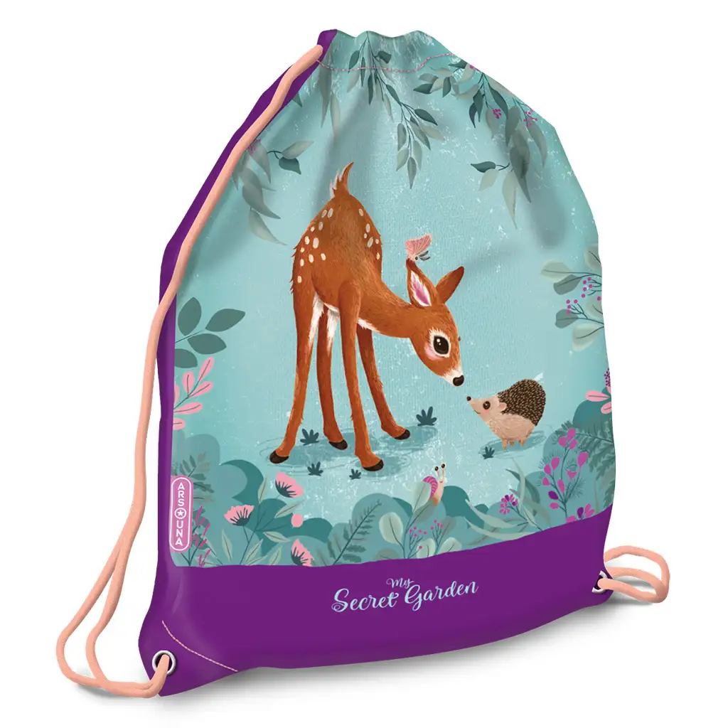 Ars Una: My Secret Garden tornazsák, športová taška 32x42cm