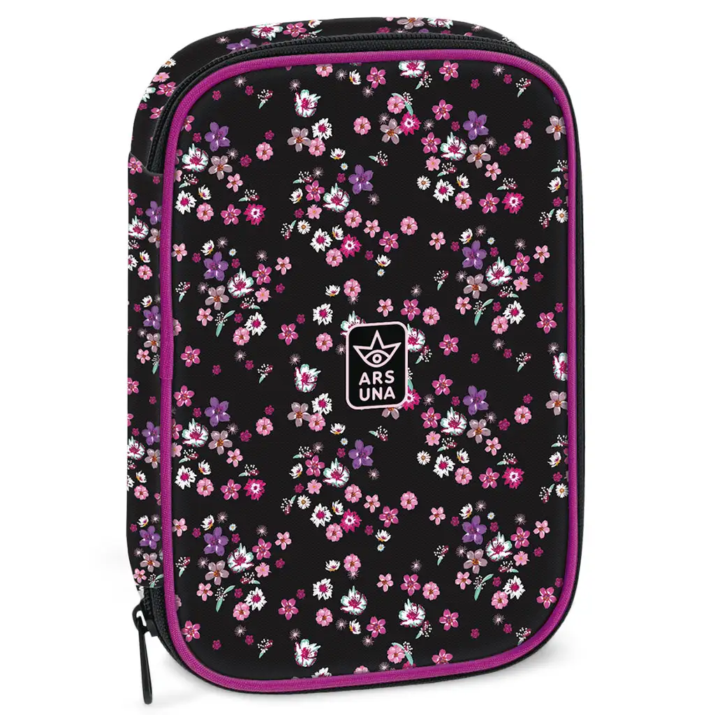 Ars Una: Pearl Blossom Black kvetinový viacúrovňový peračník 15,5x22,5x4,5cm