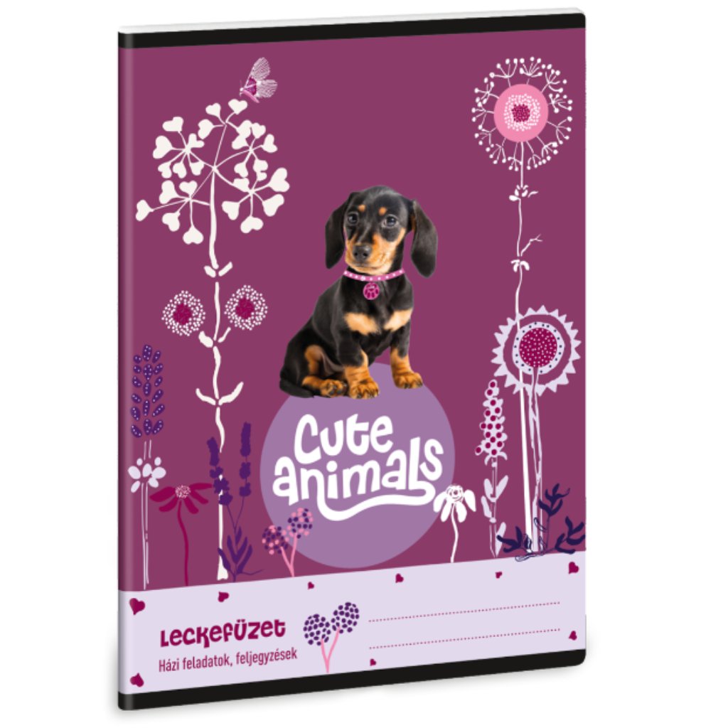 Ars Una: Roztomilé zvieratká - Šteniatko zošit 38 listov A/5