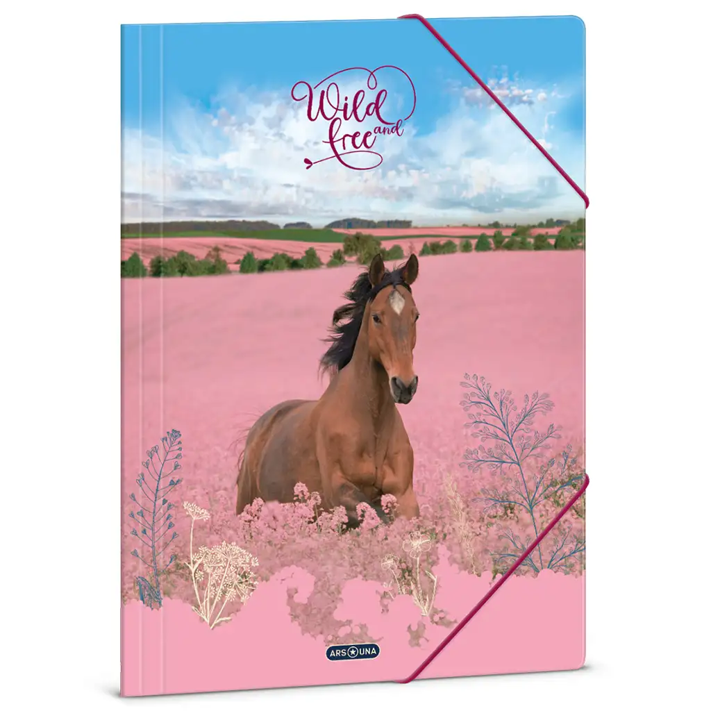 Ars Una: Wild and Free jazdecká gumičková zložka A/4