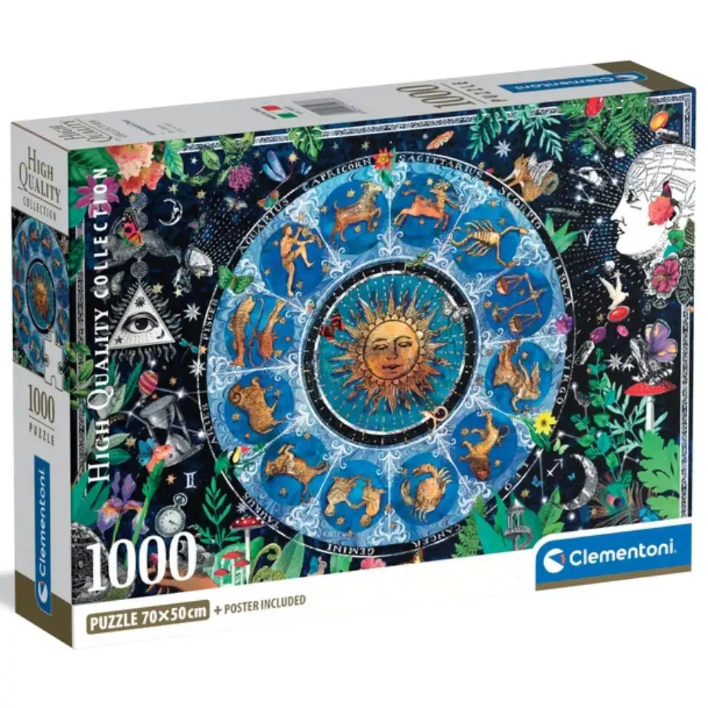 Astrologická tabuľka HQC 1000-dielikové puzzle - Clementoni