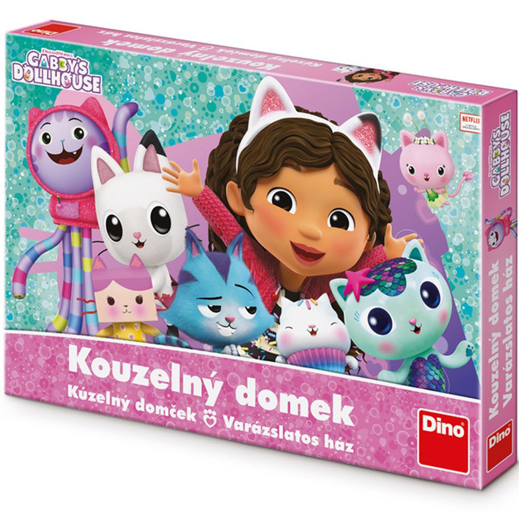 Bábikový domček Gabi: Magický dom spoločenská hra