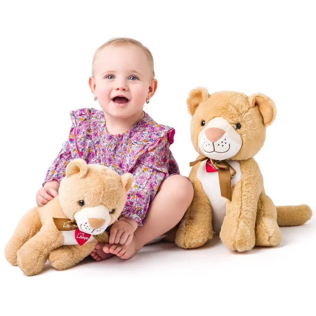 Babu lev plyšová figúrka 32 cm - Lumpin kép 2