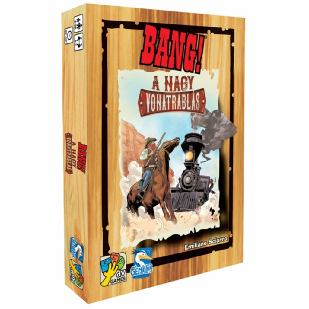 Bang! Veľká vlaková lúpež kartová hra
