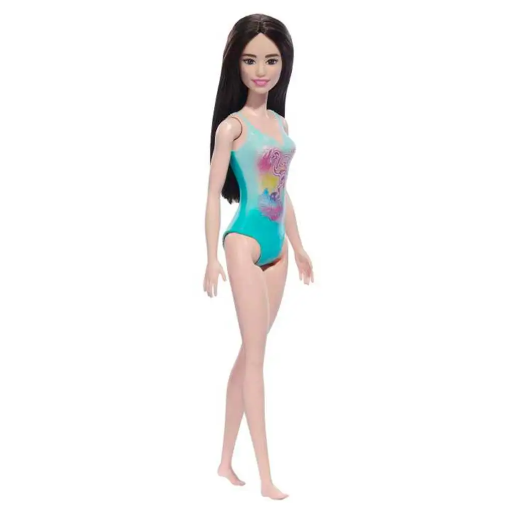 Barbie Beach bábika v modrom plavkovom oblečení - Mattel kép 2