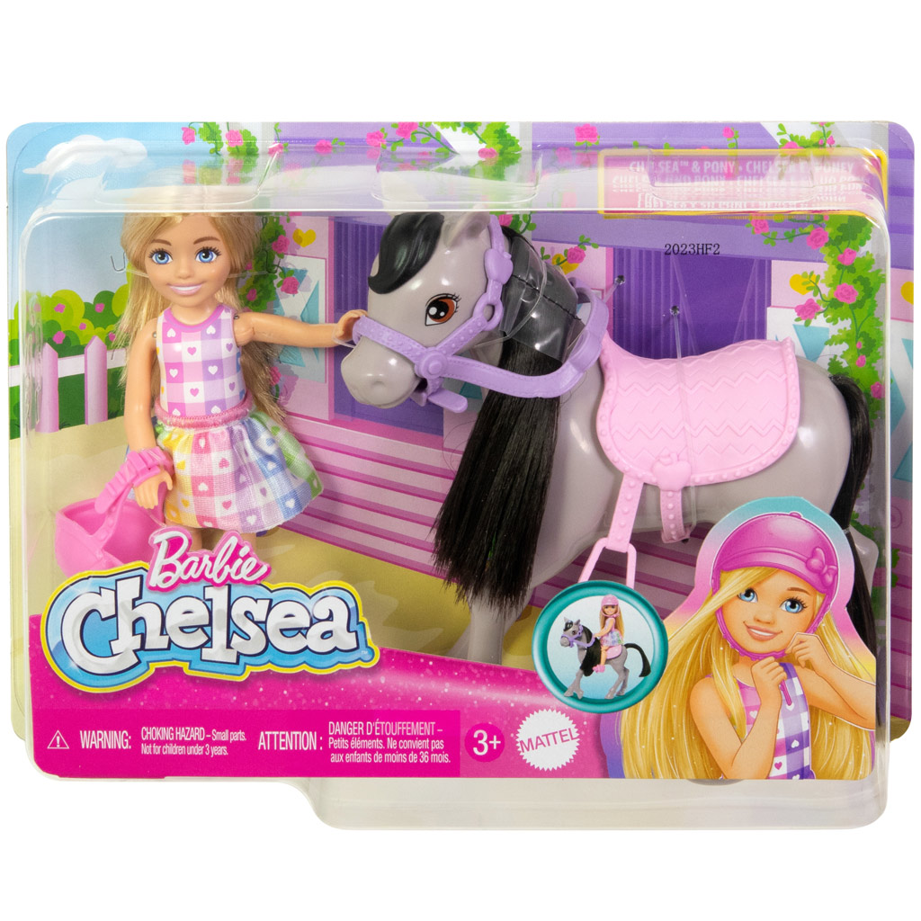 Barbie: Chelsea a sada s poníkom – Mattel