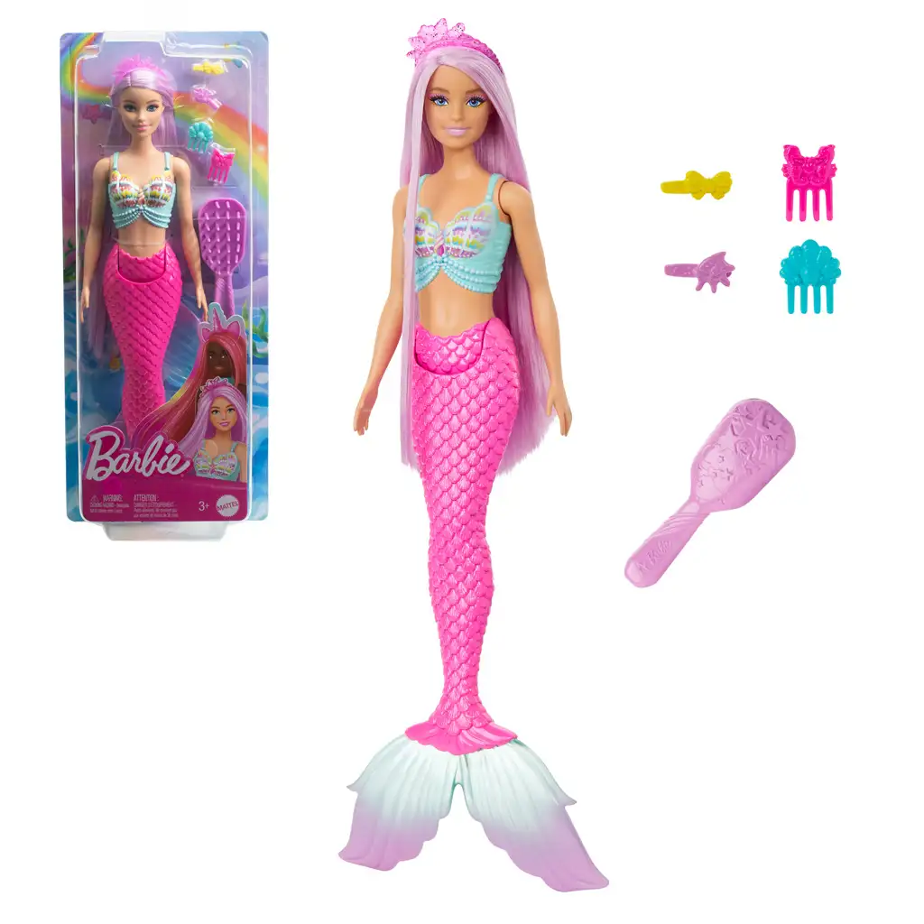 Barbie Dreamtopia: Bábika s magickými vlasmi 2024 - Mattel