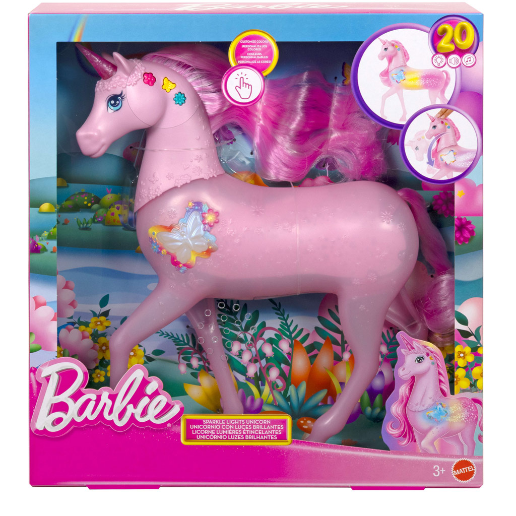 Barbie Dreamtopia: Kúzelný jednorožec s motýľmi - Mattel