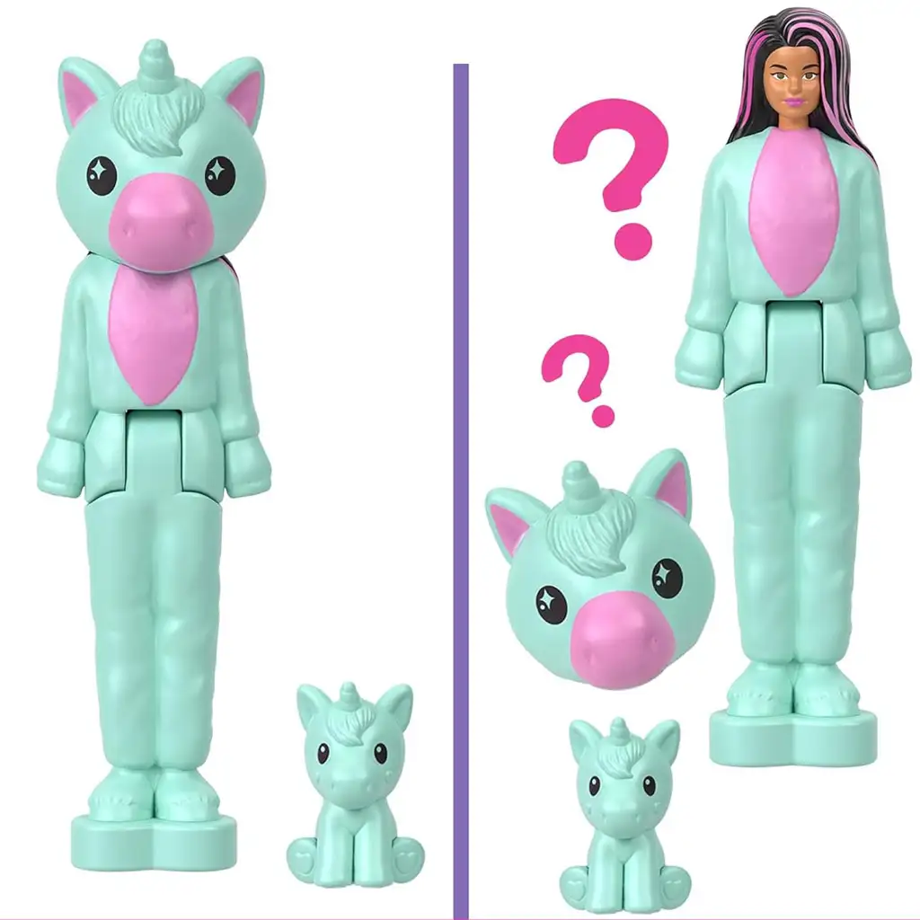 Barbie: Mini BarbieLand - Cutie Reveal prekvapivá bábika - Mattel kép 3