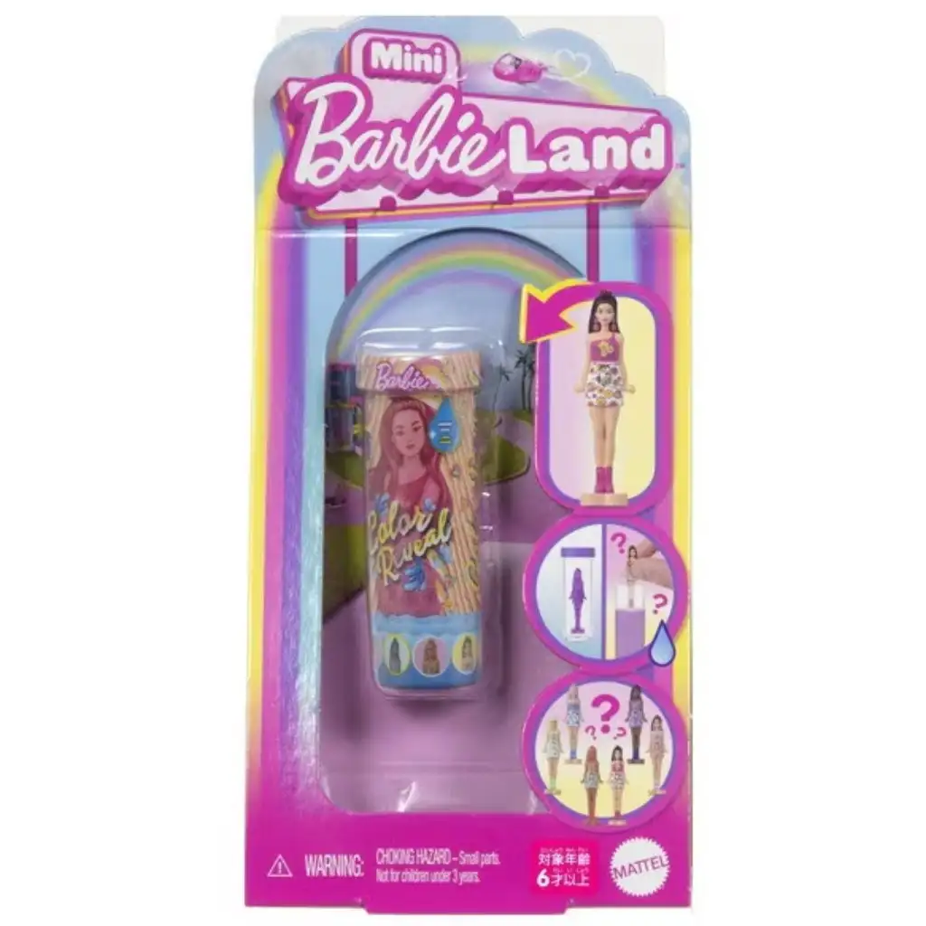 Barbie: Minie Barbieland - Color Reveal 2. séria - Mattel