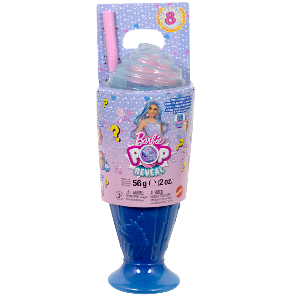 Barbie: Slime odhalenie voňavý shaker - Modrý - Mattel