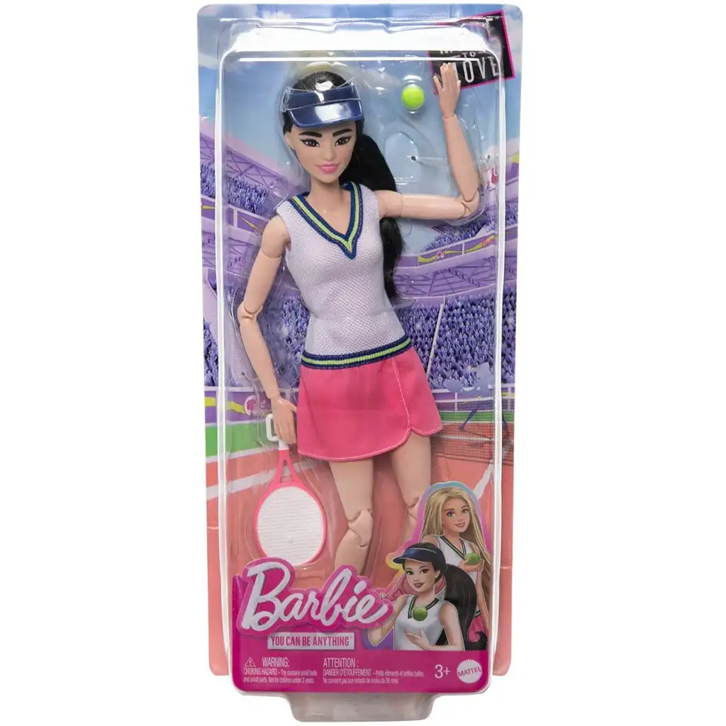 Barbie Športové bábiky - Tenisová - Mattel